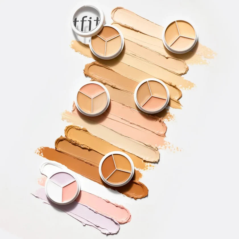 T Fit Cover Up Pro Concealer – 3-in-1 Cream Concealer Palette (15g)