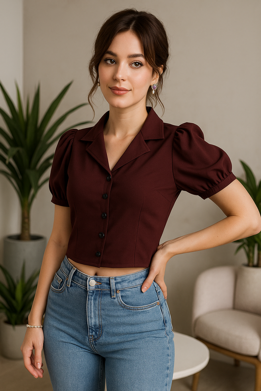 Cotton Crop Top for Girls – Breezy. Bold. Beautiful